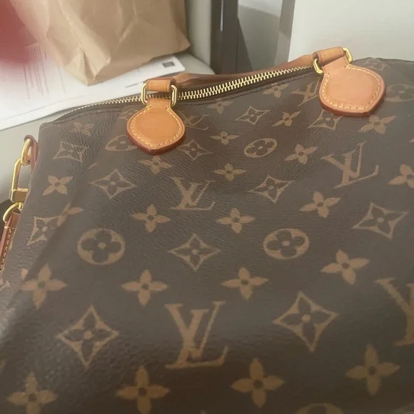 Louis Vuitton Brown and Tan Satchel Limited Edition - Picture 3 of 4